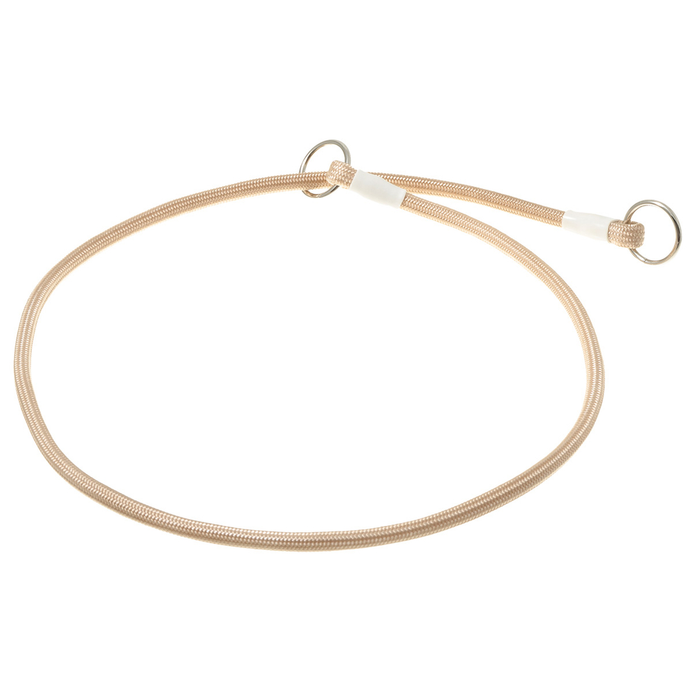 V.I.PET Ошейник-удавка с 2-я кольцами круглый 6 мм, 75 см