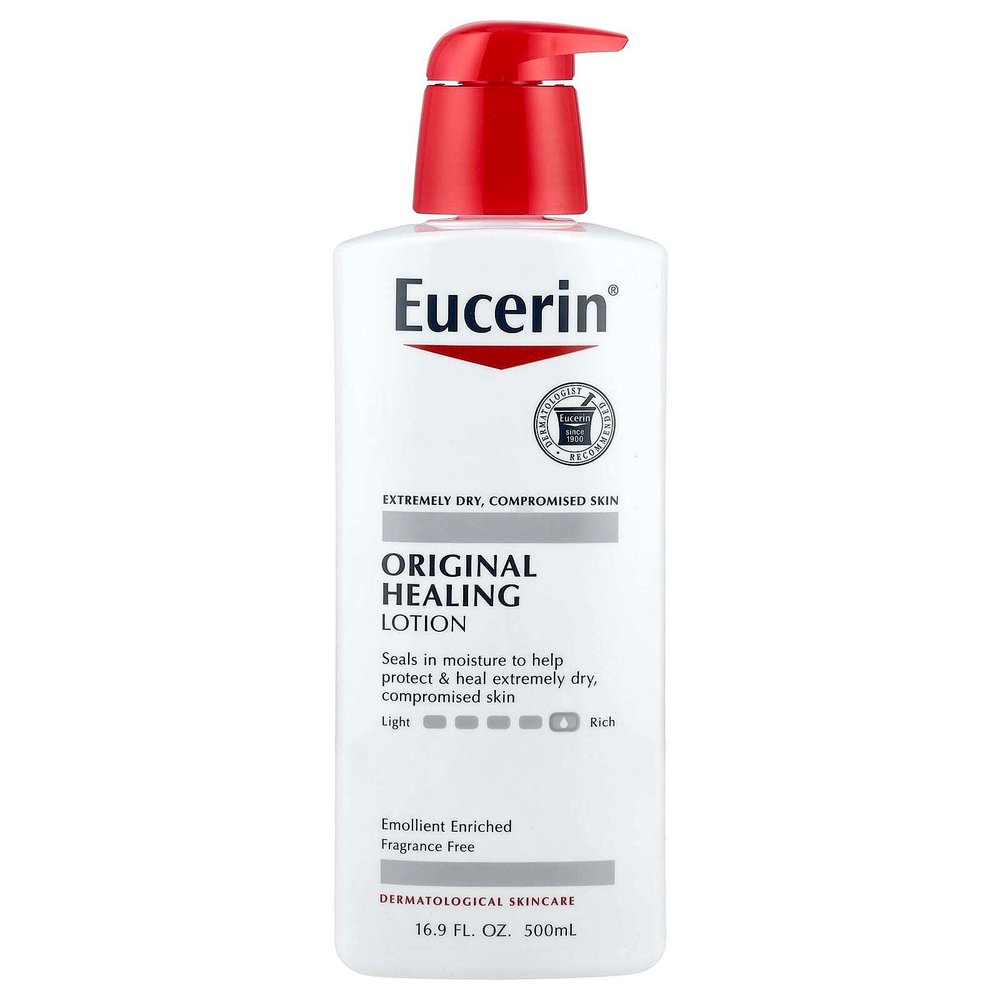 Eucerin, Оригинальный лечебный лосьон, 500 мл (16,9 жидкой унции)