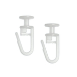 Крючки для штор "Гвоздик" с замком (25 шт. в наборе)