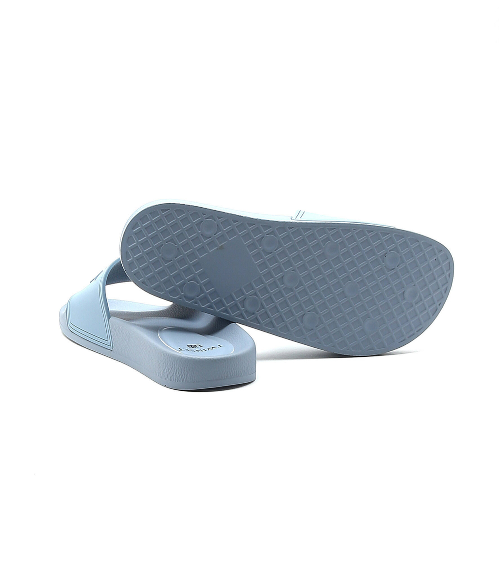 шлепанцы ciabattina Twinset U&B - голубой(221LMPZDD)