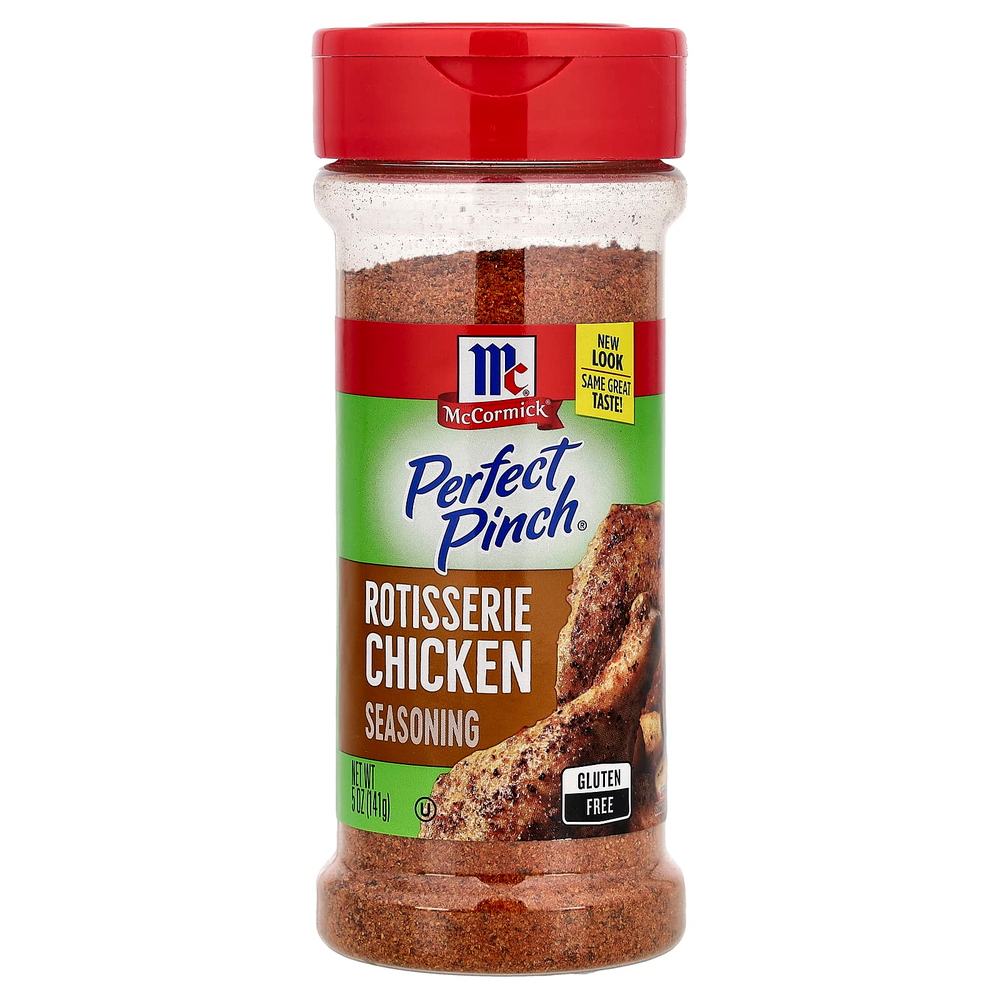 McCormick, Perfect Pinch®, приправа для курицы гриль, 141 г (5 унций)