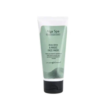 Маска Alga Spa для лица для жирной и проблемной кожи «Acne detox A-MAGIC FACE MASK», 75 мл