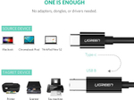 Кабель USB C- USB 2.0 B, для принтера, 2m. UGREEN 50446