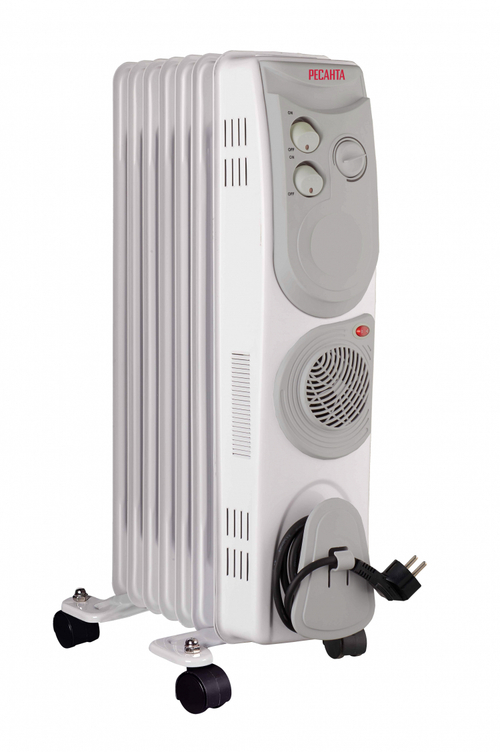 Масляный радиатор Ресанта ОМ-7НВ (1,9 кВт)