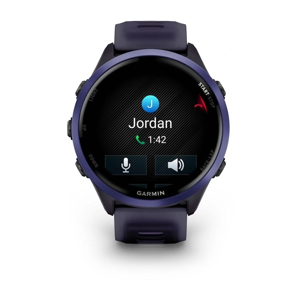 Умные часы Garmin Forerunner 570 47mm Indigo Aluminum with Translucent Imperial Purple Silicone (010-02971-02)