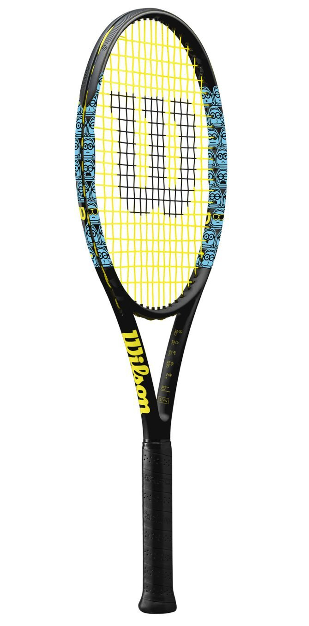 Теннисная ракетка Wilson Minions 103 - black/blue/yellow