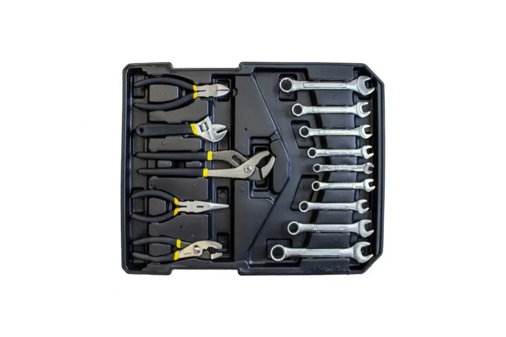 Набор инструментов 186пр. 1/4''1/2''(6-гр.) (4-30мм) ''Дорожный кейс'' WMC TOOLS WMC-WMC186