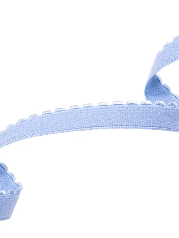 3090 641/12 ОПТ Резинка отделочная Lauma Fabrics, 12 мм, голубой 3090