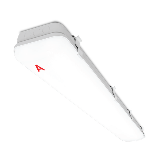 Светильник LED ПРОМ ДСП01-54-041-6К с БАП EM1 54Вт 6500К IP65 Матовый 6500лм 1270x152x100мм WOLTA PRO