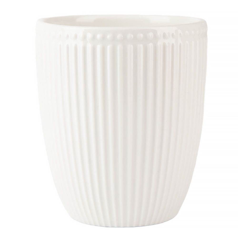 Кружка фарфоровая "Белый шоколад" v=350мл. (min6) (транспортная упаковка)