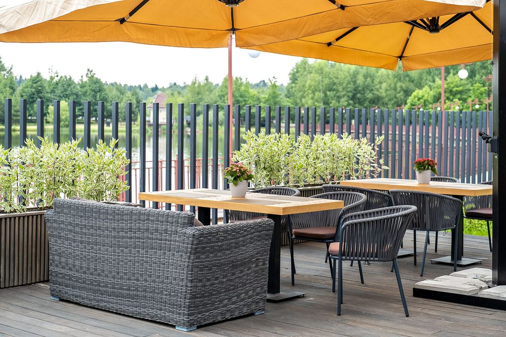 "Капучино" диван из искусственного ротанга двухместный, цвет графит