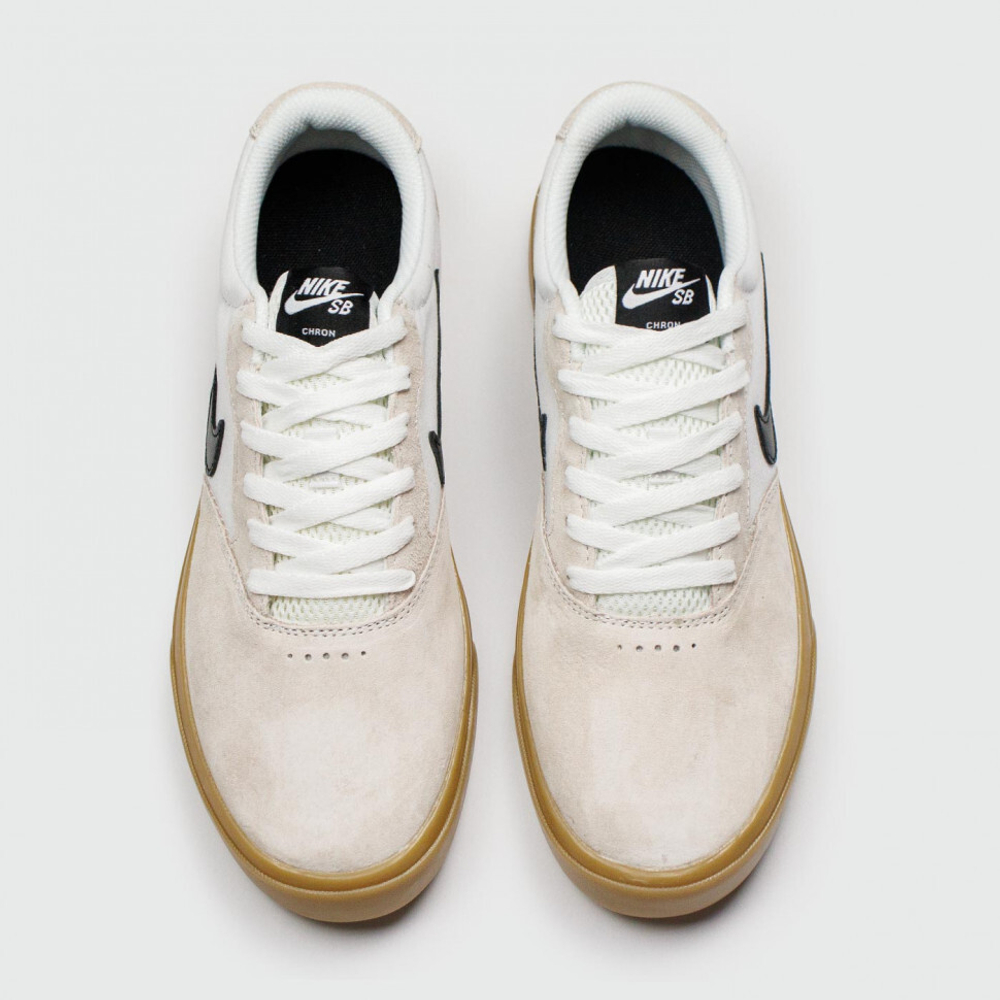 кеды Nike SB Chron Suede Beige White / Gum Ftwr.