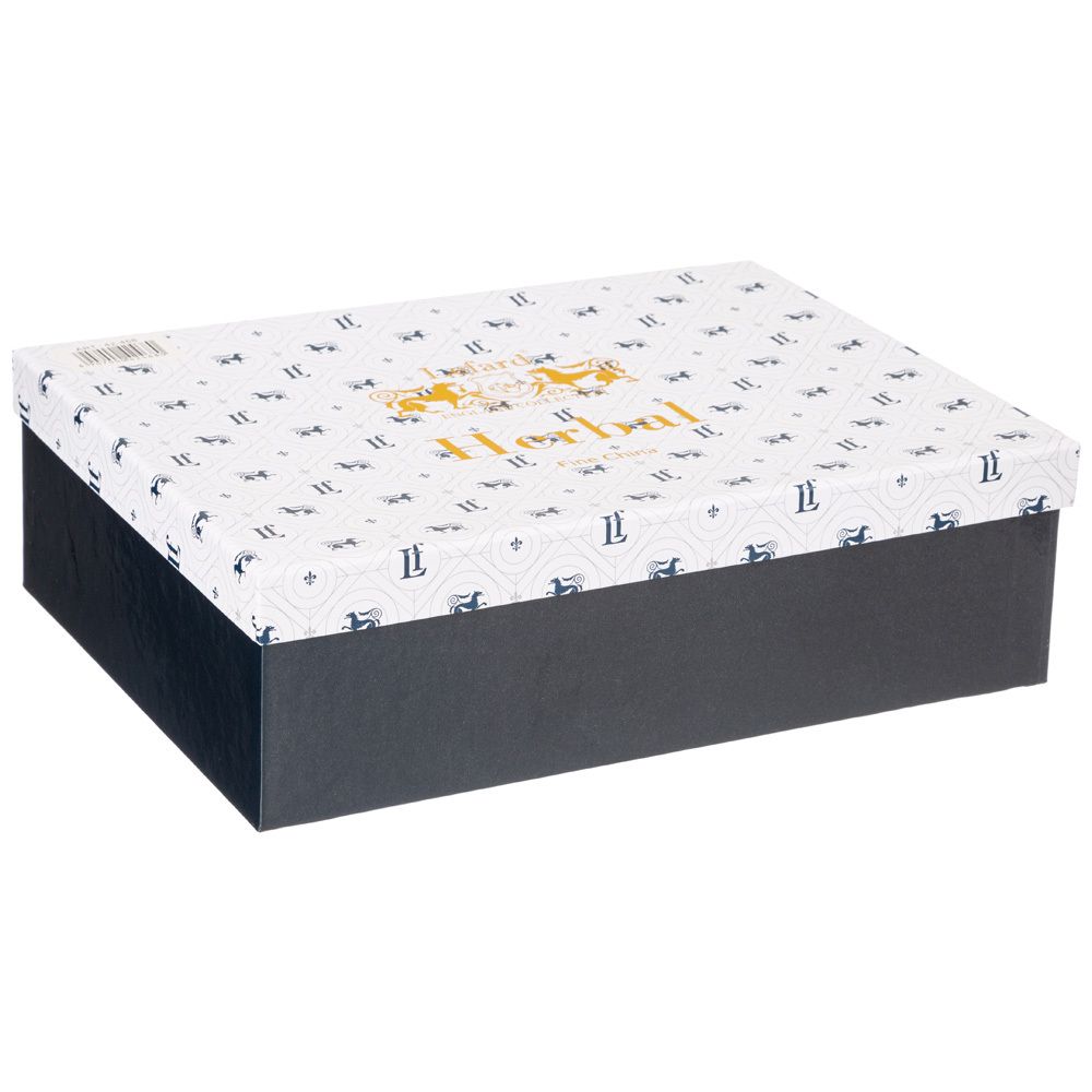 ЧАЙНЫЙ НАБОР LEFARD "HERBAL" НА 2 ПЕР. 4 ПР. 250 МЛ СИНИЙ (КОР=12НАБ.)