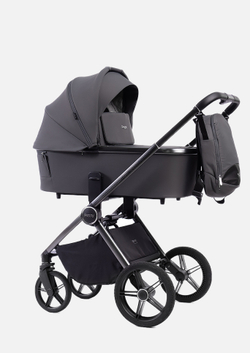 Peppy Коляска детская Monaco 2 в 1 Antrazit Графитовый