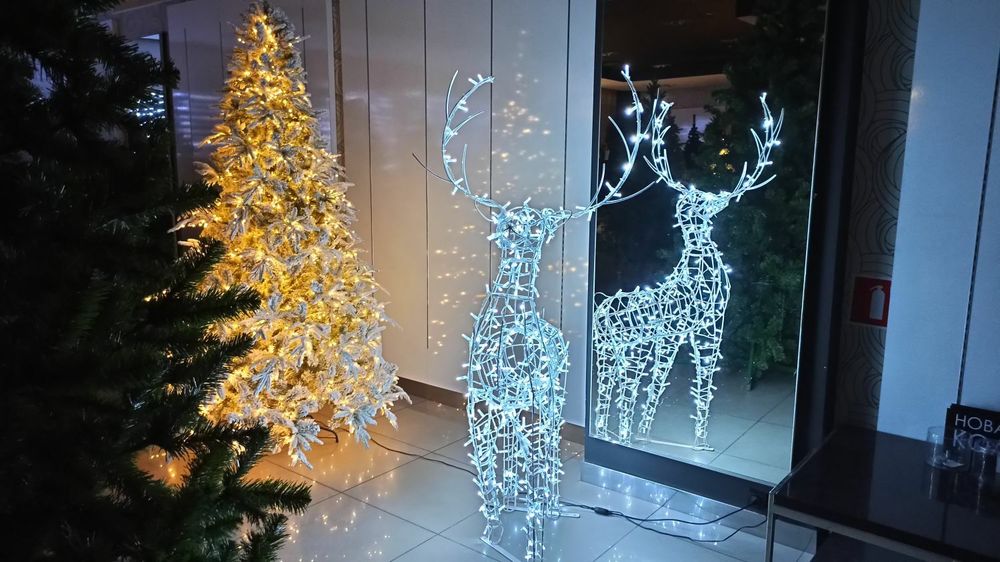 Световая фигура «Олень» с классическим каркасом