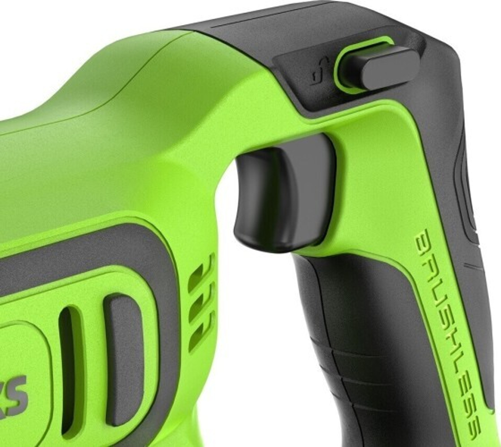 Пила сабельная аккумуляторная GREENWORKS GPT-BLRS-1 24V, АКБ 4Ач и ЗУ 1200607CUB