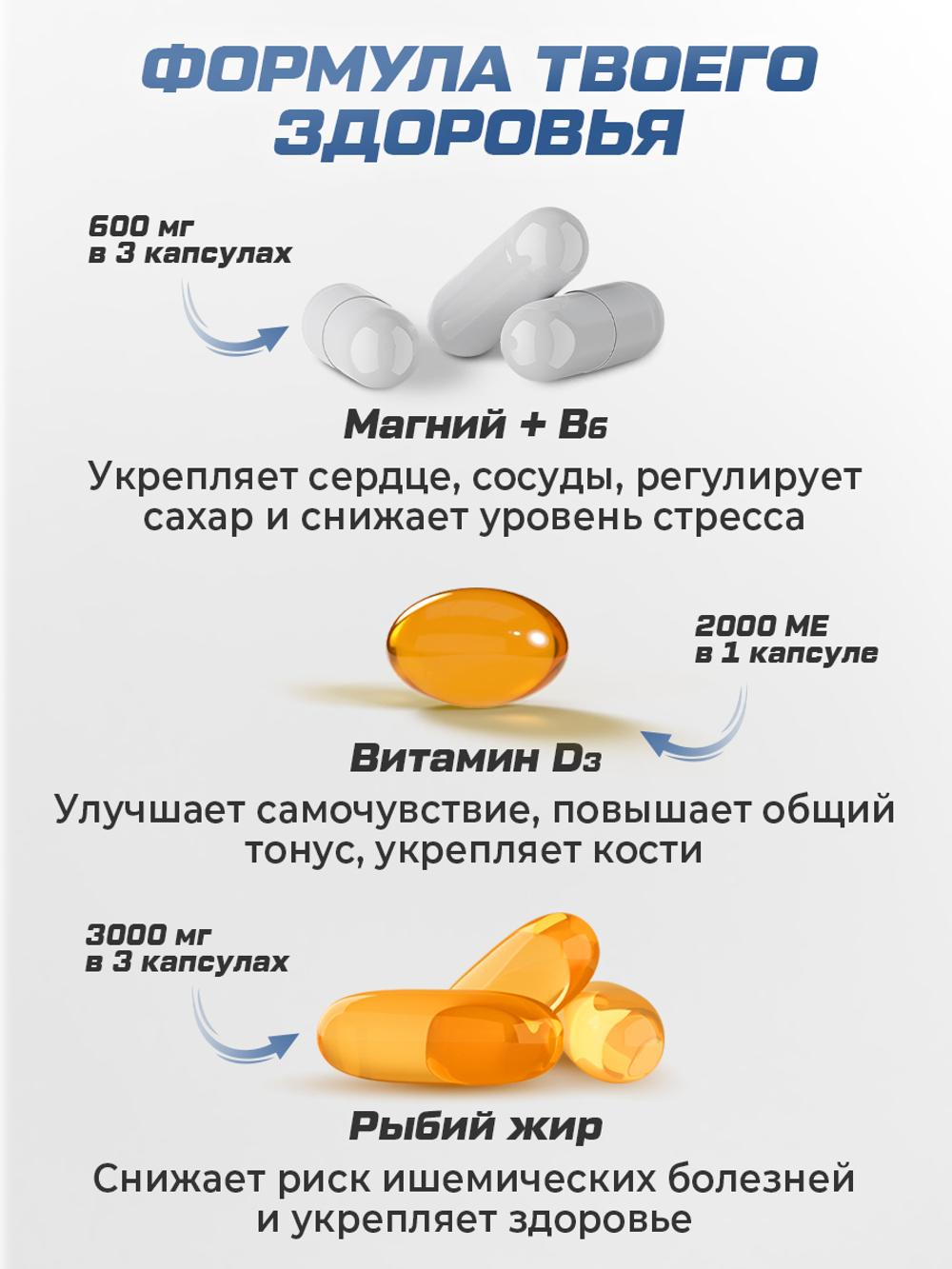 Йохимбин / 2,5 мг / 60 капсул