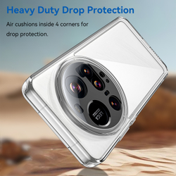 Прозрачный чехол с усиленными рамками для Xiaomi 15 Ultra, увеличенные защитные свойства