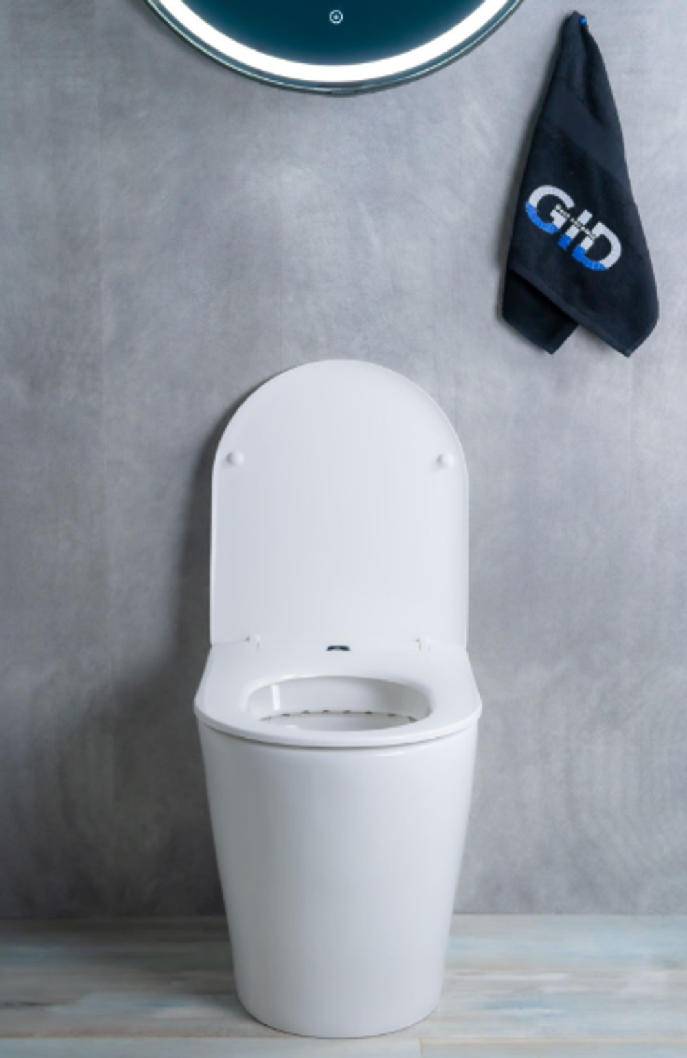 Унитаз приставной Gid TRS-263 62211Y белый 52x36x41