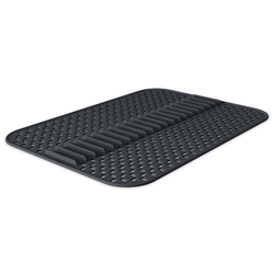 Подложка-сушилка для раковины sling, 28,7x40 см, серая