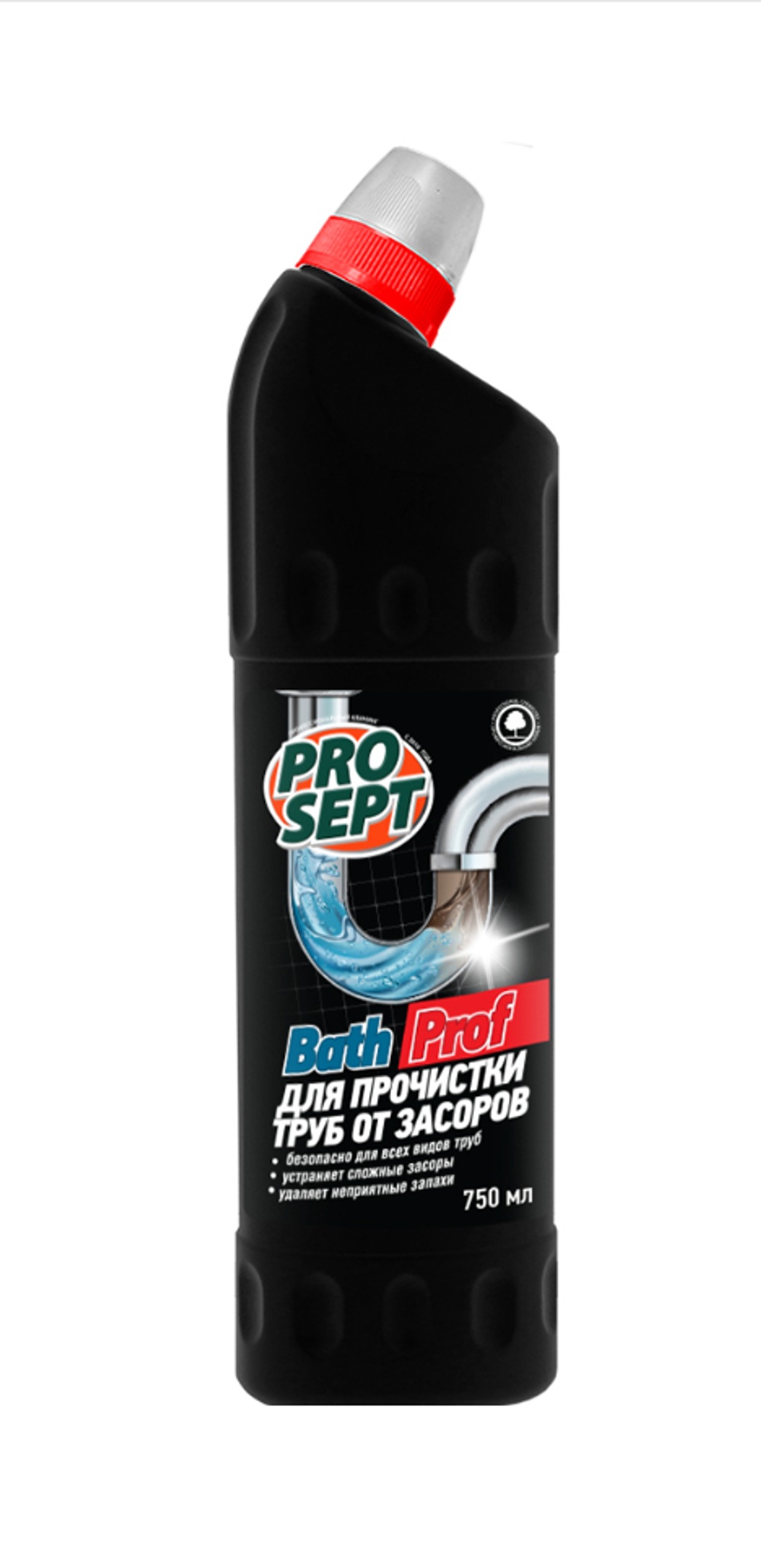 Средство для чистки труб от засоров Prosept Bath Prof, концентрат