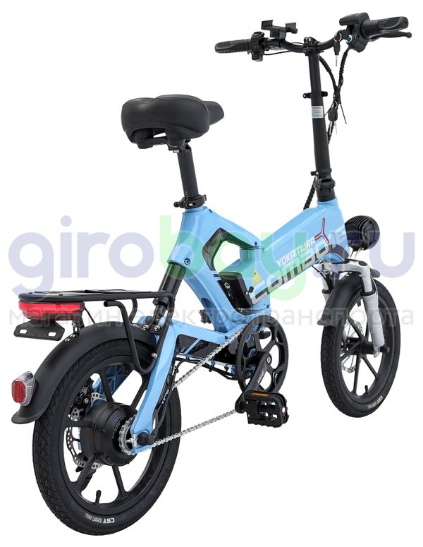 Электровелосипед Yokamura Combo 16 (48V/11Ah) - Miami Blue