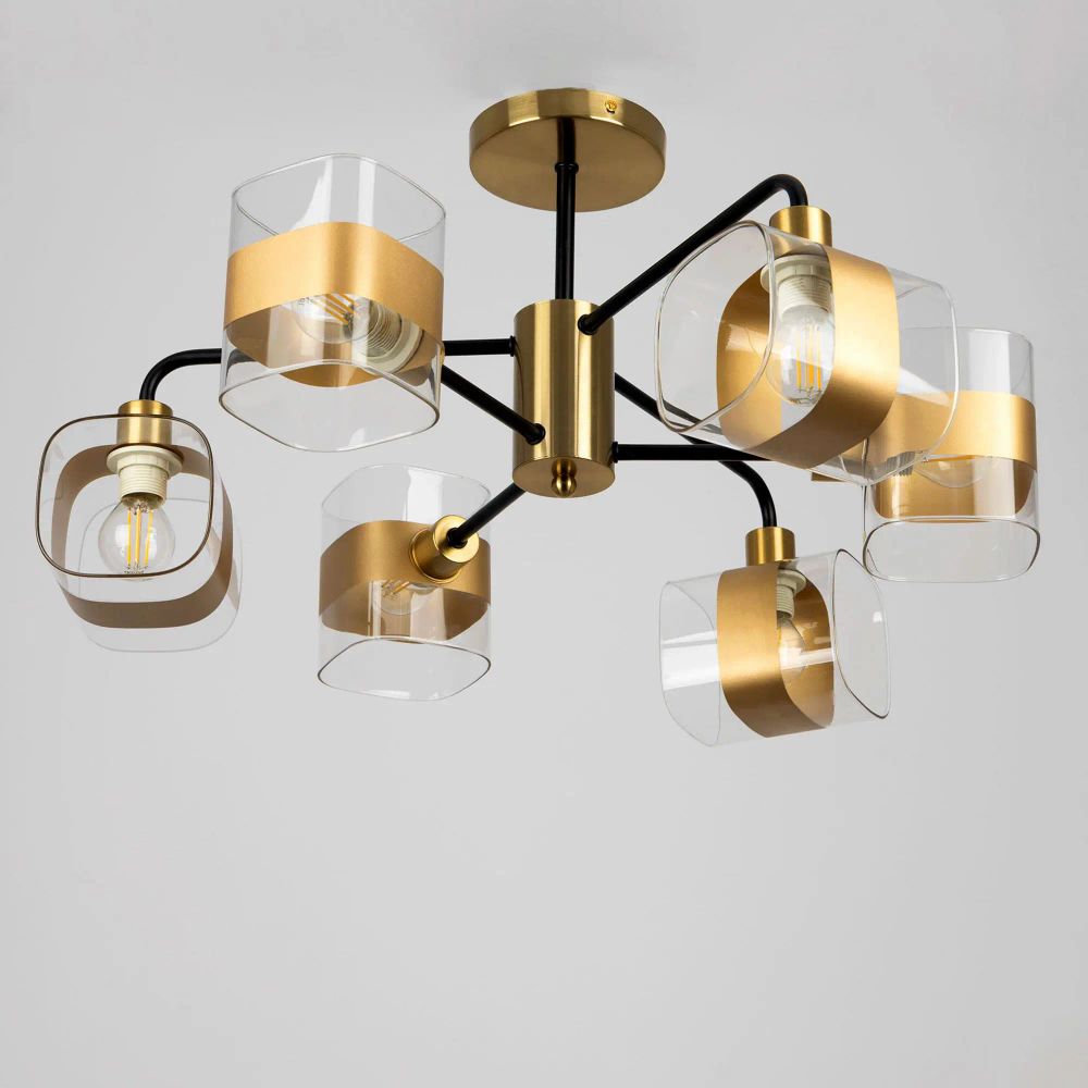 Citilux Бертон CL140161 Люстра потолочная Бронза