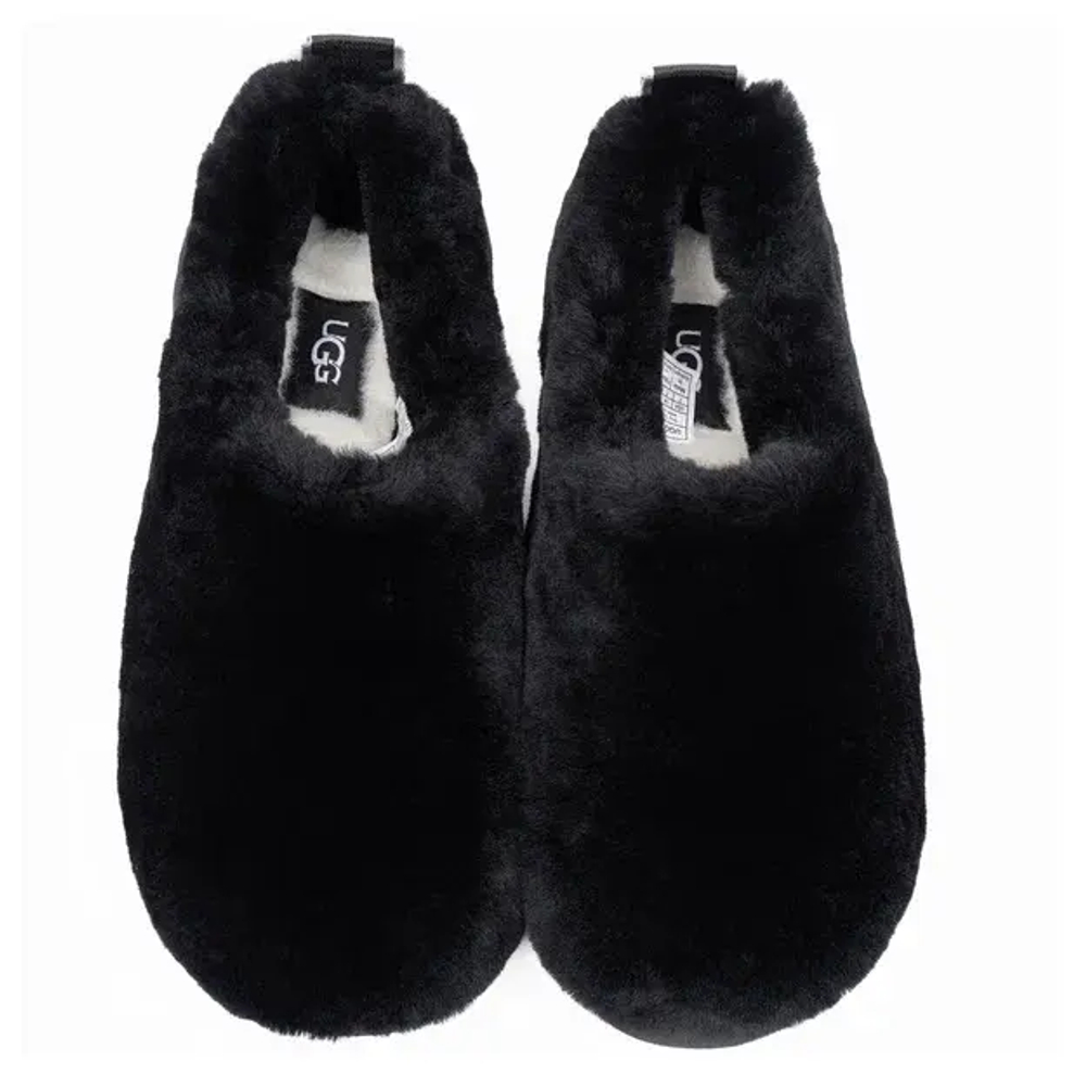Ugg Hailey Fluff Slippers Black