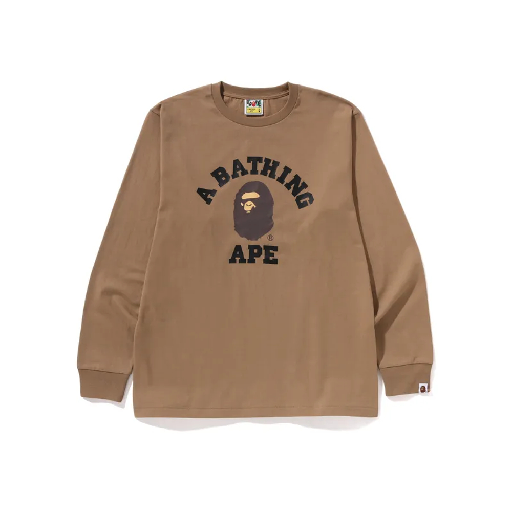 A Bathing Ape College L S Tee