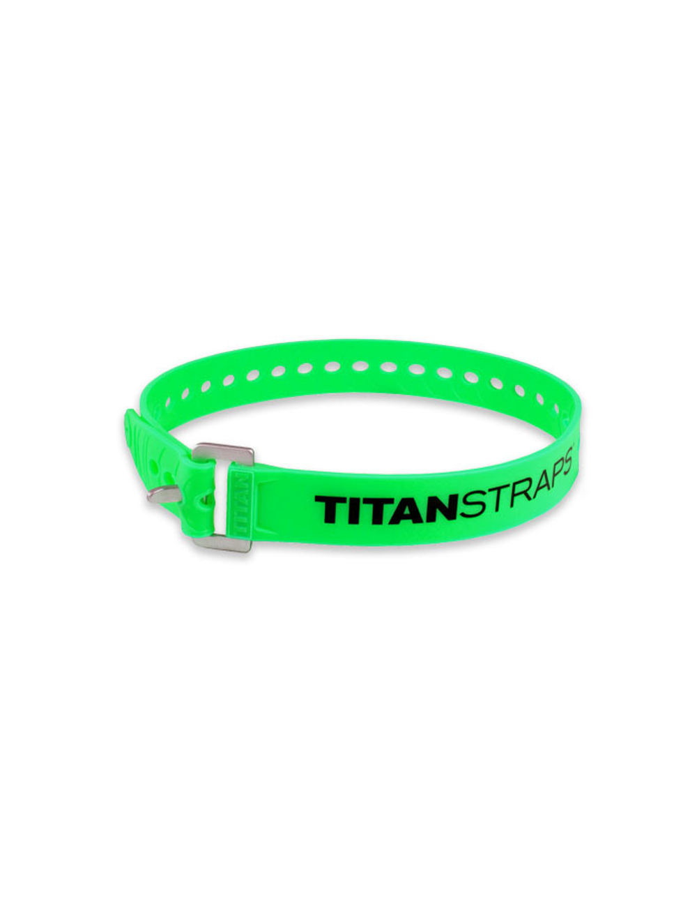 Ремень крепёжный TitanStraps Industrial зеленый L = 64 см (Dmax = 18 см, Dmin = 5,5 см)