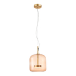 SL1053.273.01 Светильник подвесной ST-Luce Золотистый/Коричневый LED 1*6W 3000K PALOCHINO