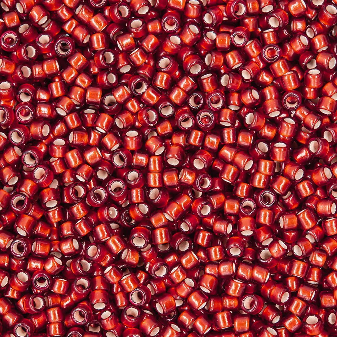 Японский бисер TOHO Treasure (№25CF), с внутренним серебрением, прозрачный матовый