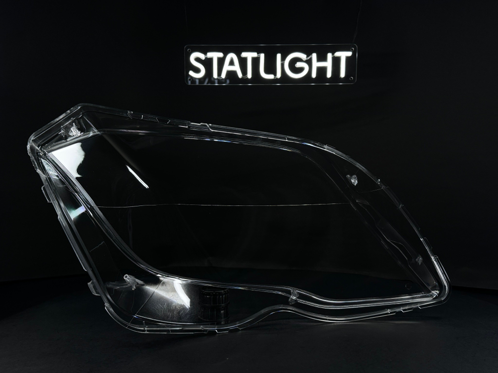 Левое стекло фары Mercedes GLK 204 2012-2015 рест