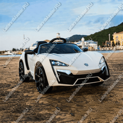 Детский электромобиль "Jiaxing Tusi" белый