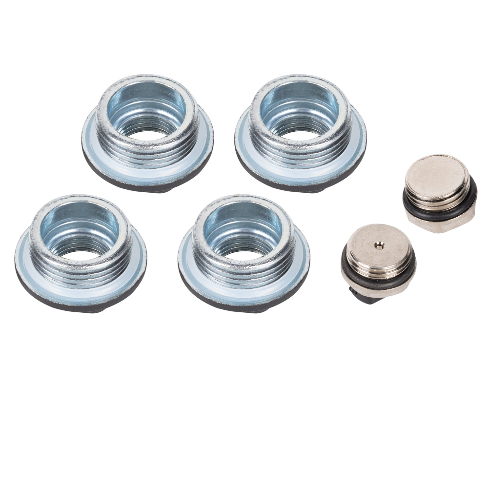 Комплект монтажный Royal Thermo 1”х 1/2quot; черный