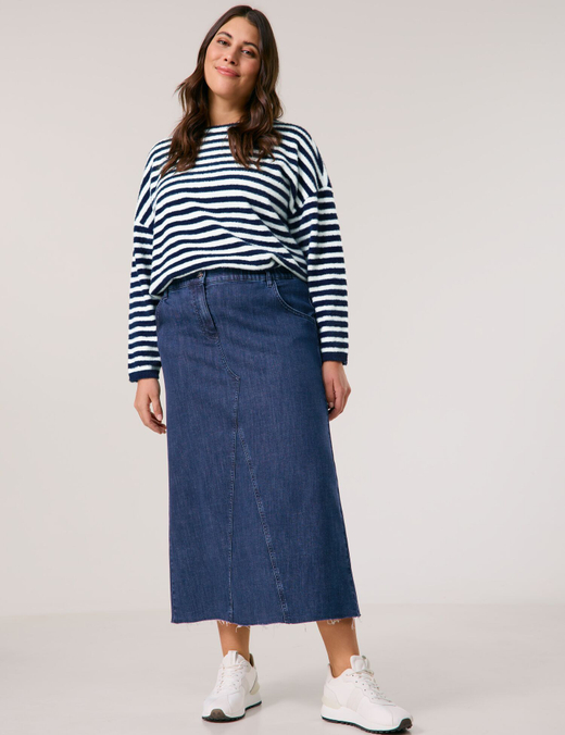 Джинсовая юбка из хлопка