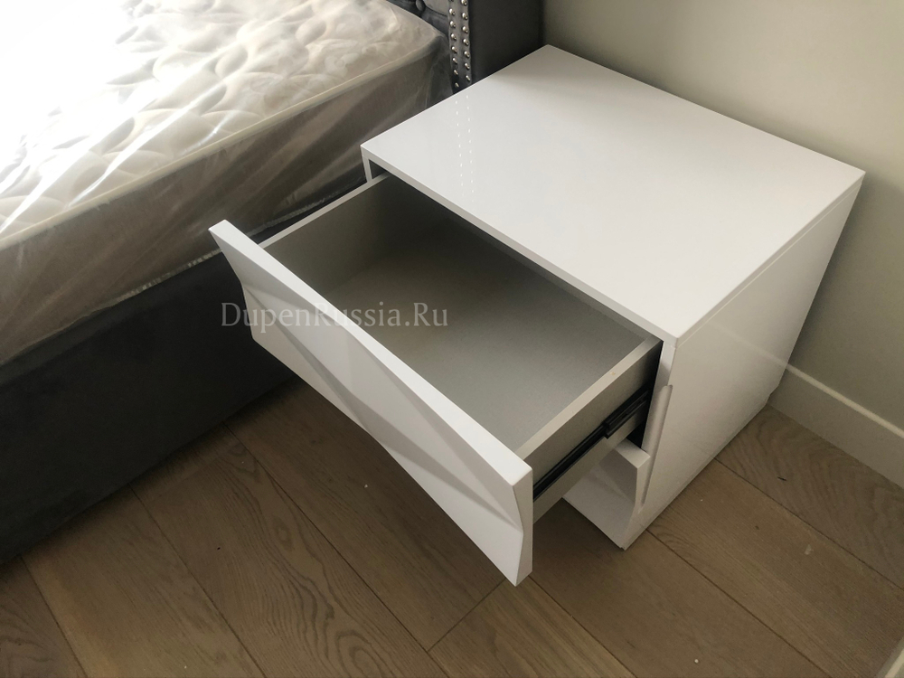 Тумба прикроватная М-153 белая