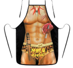 Сувенирный фартук Мясо давай! (Цвет: разноцветный)
