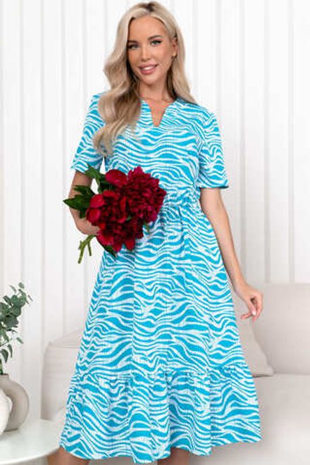 Платье Океан (голубое) П14004-45М LT Collection