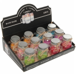 Свеча «Home decoration-Вайолет» 5*8,5см в подсвечнике с крышкой HK1003