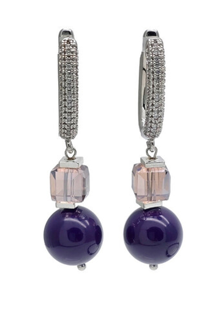 91003001 Серьги Selena Pearls