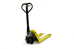 Тележка гидравлическая 2500 кг 1150 мм полиуретановые колеса TOR AC (серия J)