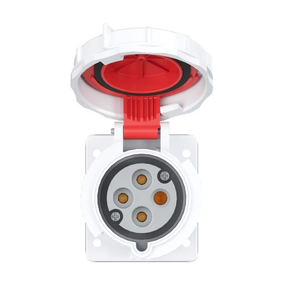 Розетка панельная PSS IP67 32A 3P+E 400В 3h