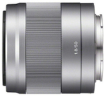 Sony 50mm f/1.8 OSS (SEL-50F18), серебристый