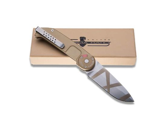 Складной нож Extrema Ratio 135BF2R CD DW - "BF2 R" c клинком из стали Böhler N690, рукоять Anticorodal®