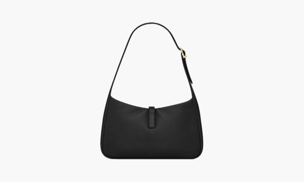 Сумка Saint Laurent Le 5 À 7 Padded Limbskin Leather Bag "Noir"