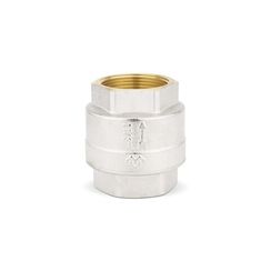 Клапан обратный VARMEGA с пластиковым седлом 1 1/2quot; никелированный, VM04905