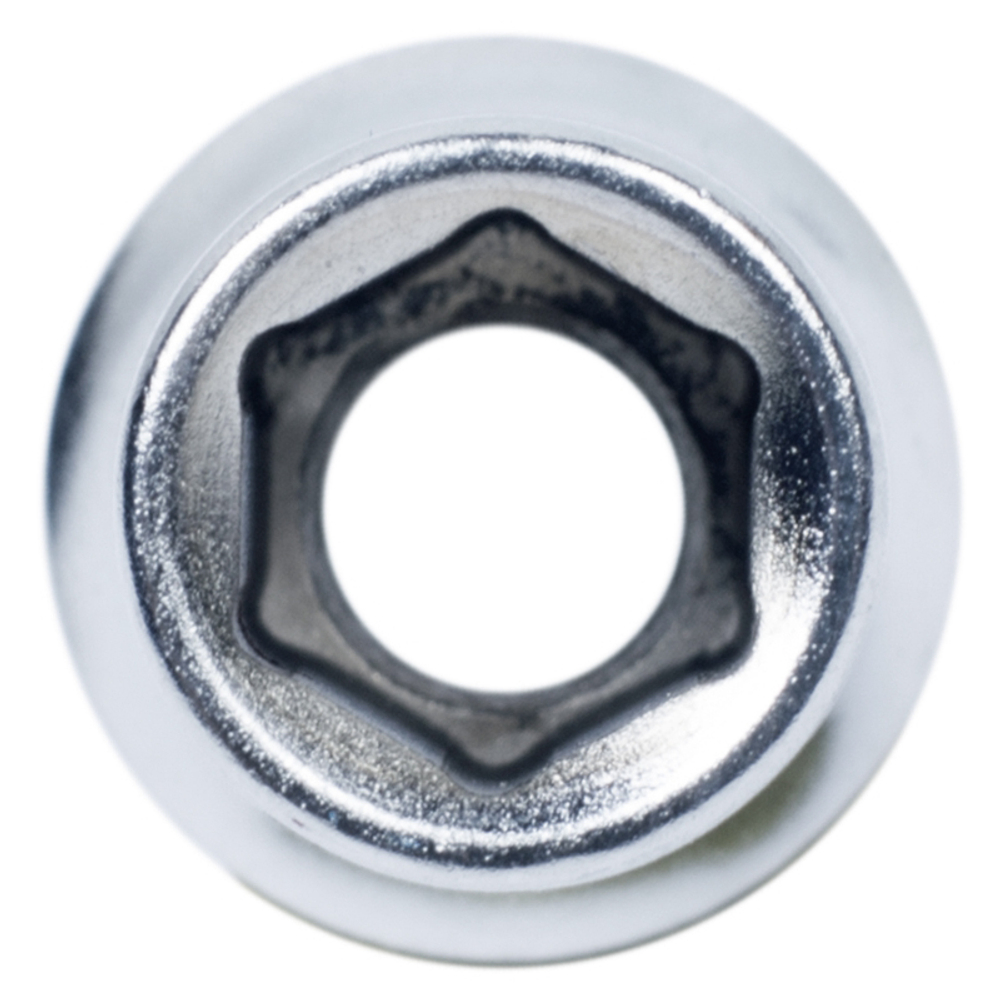 KING TONY (233506M) Головка торцевая стандартная шестигранная 1/4", 6 мм