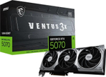 Видеокарта MSI NVIDIA  GeForce RTX 5070 RTX 5070 12G VENTUS 3X OC 12ГБ Ventus 3X, GDDR7, OC,  Ret