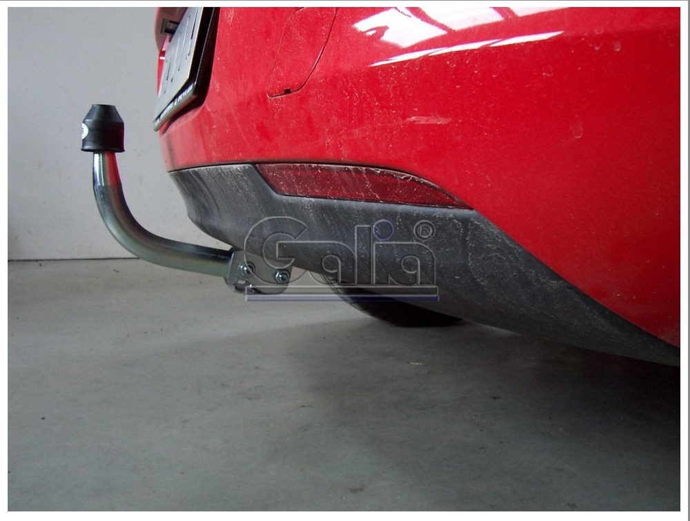 Оцинкованный фаркоп на Opel Astra J хетчбек 5 дверей 2009-2015 (без электрики), Galia O058A